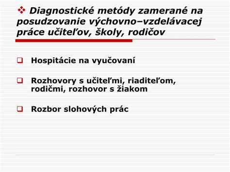 Diagnostické metódy hyperplázie (napr. hysteroskopia)