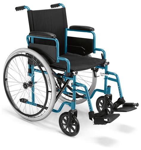 Mechanický invalidný vozík s odklopnými stupačkami