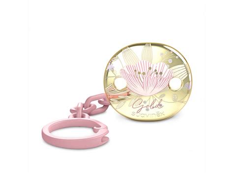 Suavinex Haute Couture Gold collection (bottle, soother, clip)