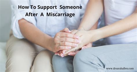 Support group for women after miscarriage