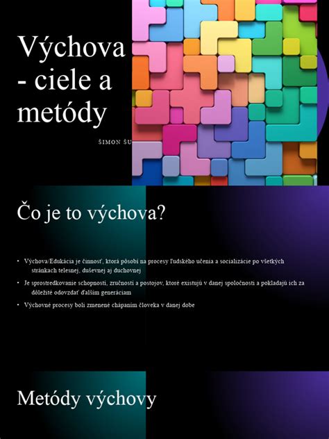 Ciele Jonášovej metódy