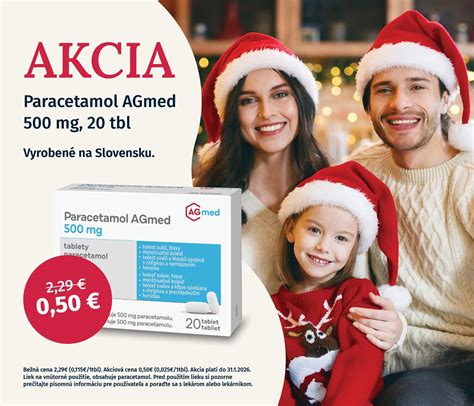Balenie lieku s obsahom paracetamolu