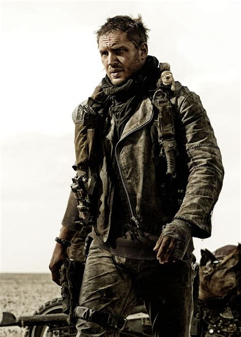 Tom Hardy ako Max Rockatansky vo filme Mad Max: Fury Road
