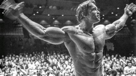 Arnold Schwarzenegger počas súťaže Mr. Olympia
