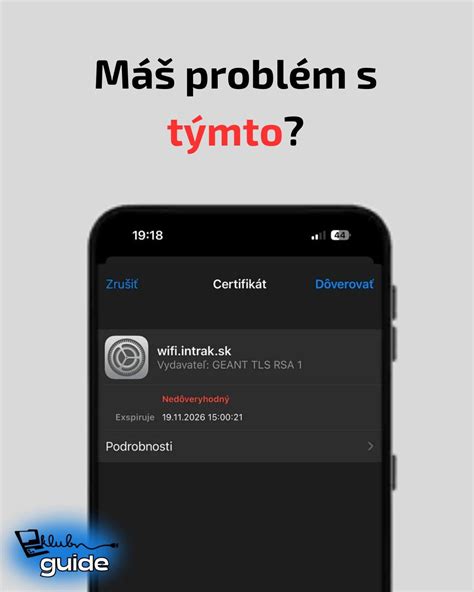 Problémy s Wi-Fi pripojením
