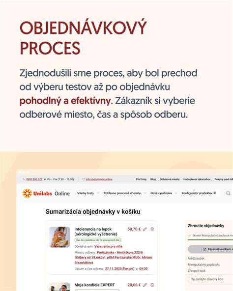 E-shop proces objednávky
