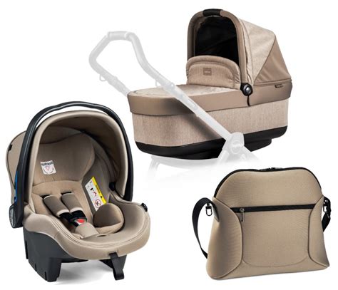 Kočík Peg Perego Set Modular Pop Up Cream 2016 v zloženom stave