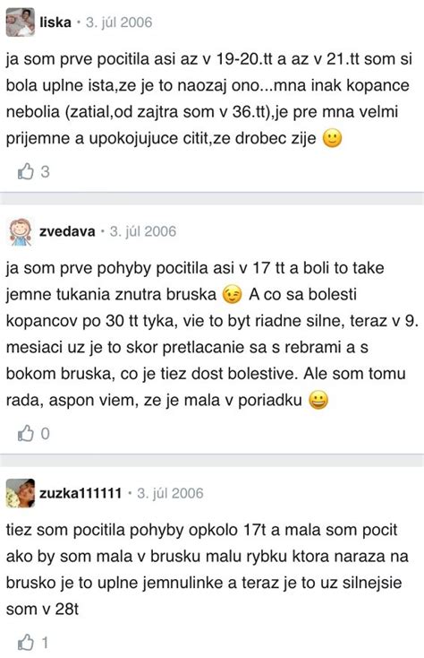 Vizualizácia prvých pocitov pohybov bábätka - bublinky a trepotanie