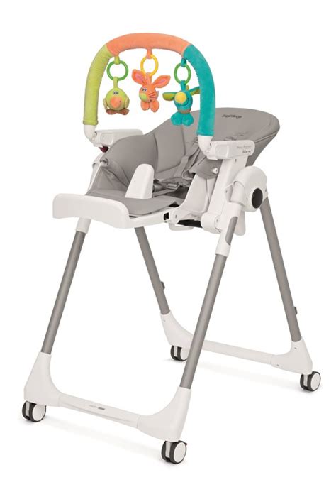 Pred a po výmene poťahu na jedálenskej stoličke Peg Perego