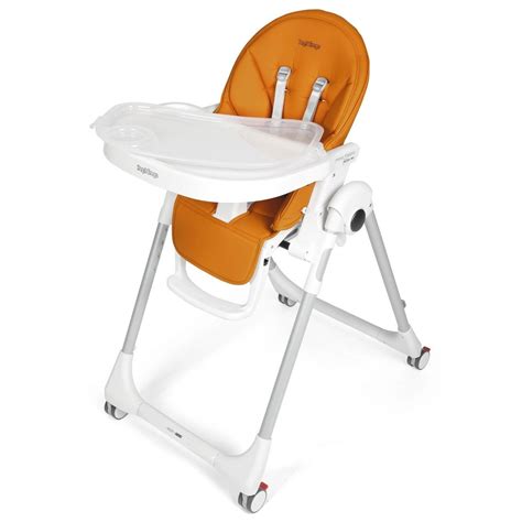 Rôzne modely jedálenských stoličiek Peg Perego s ich poťahmi