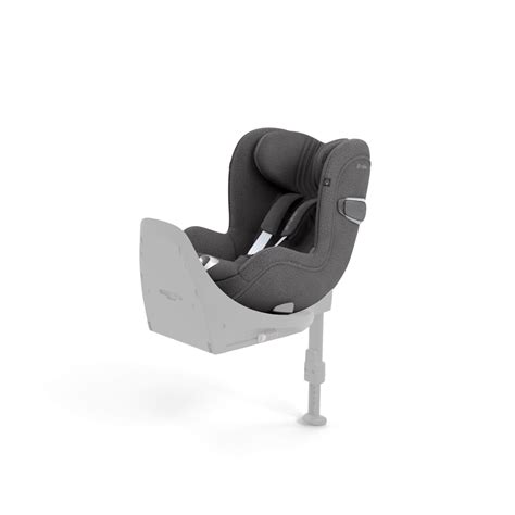 Autosedačka Cybex Sirona s nasadeným poťahom a dieťaťom