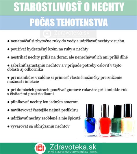 Bezpečnosť gélových nechtov v tehotenstve infografika