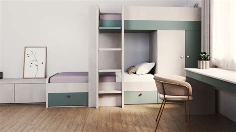 Detská izba s posteľou