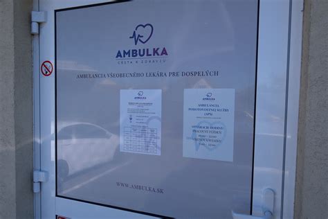 Schéma kompetencií pri zabezpečovaní ambulantnej pohotovostnej služby