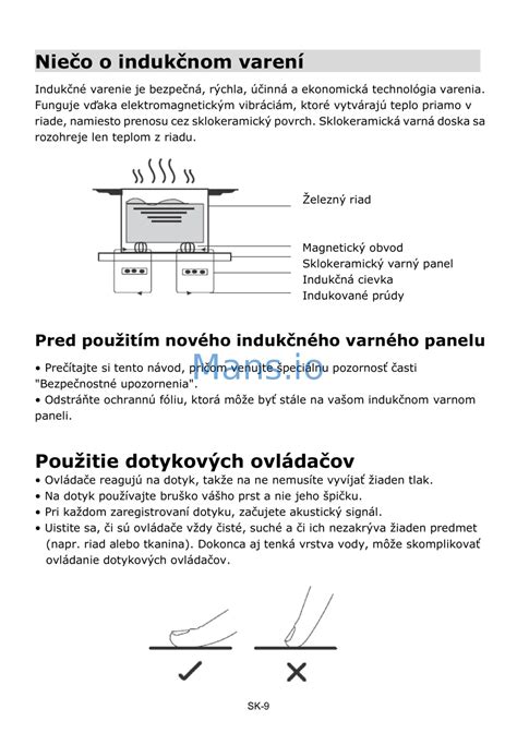 Výhody indukčného varenia infographic