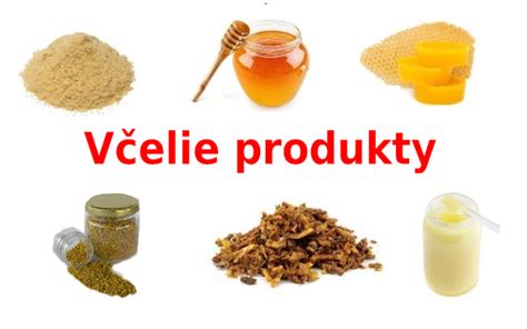 Rôzne včelie produkty