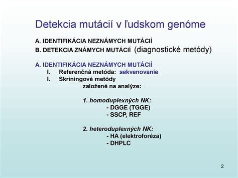 Diagnostické metódy pri podozrení na infekciu