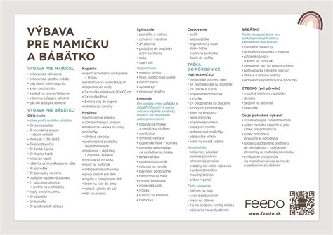 Zoznam oblečenia pre bábätko