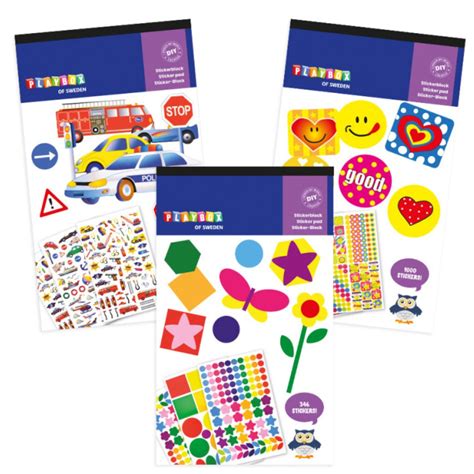 Kolekcia rôznych dizajnov nálepiek 