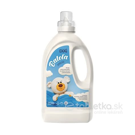 Detský prací gél v akcii