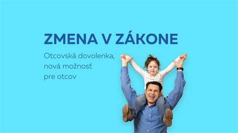 Pojmy otcovská dovolenka a otcovské