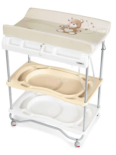Detský prebaľovací pult s vaničkou
