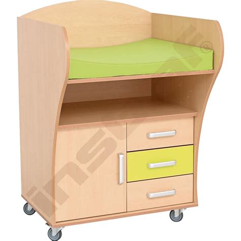 Výškové nastavenie prebaľovacieho pultu