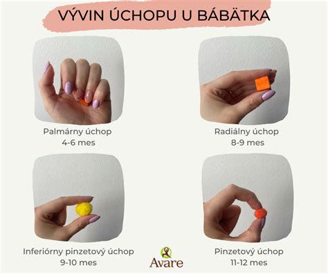 Pinzetový úchop dieťaťa