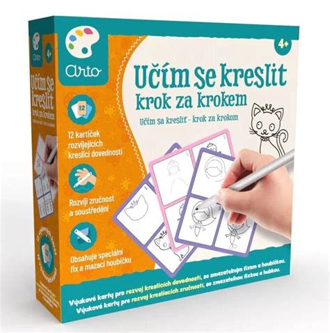 Sada Učím sa kresliť Krok za krokom ARTO