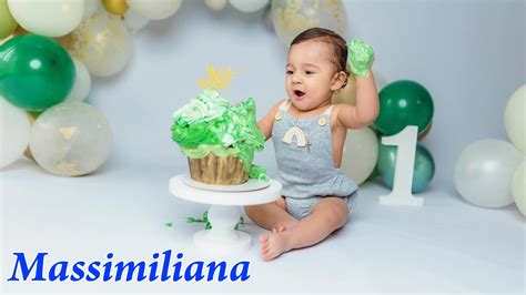 Fotografia Nasha Keena oslavujúceho svoje prvé narodeniny