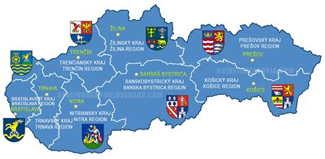 Mapa bilingválnych gymnázií na Slovensku
