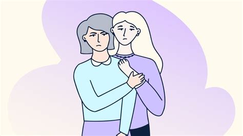 Žena objímajúca partnera s pocitmi smútku