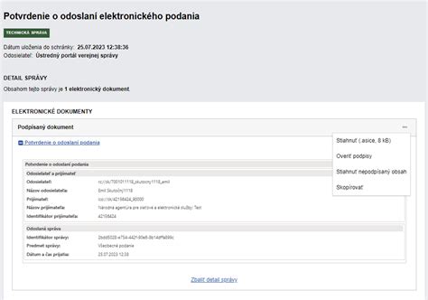 Ikony zobrazujúce možnosti elektronického a listinného podania