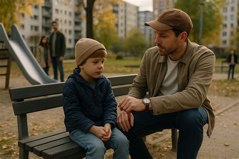 Rodič nastavuje jasné, ale láskyplné hranice dieťaťu