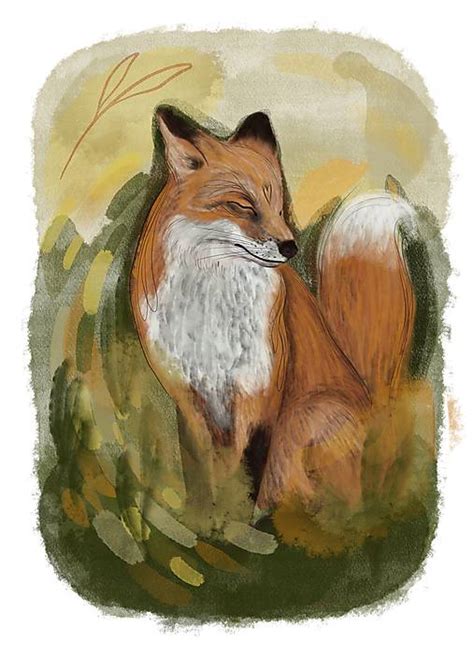 Ilustrácia fusaku Esito Líška