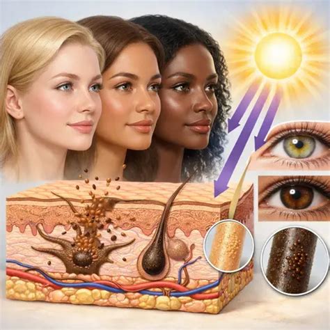 Infografika: Ako melanín určuje farbu očí