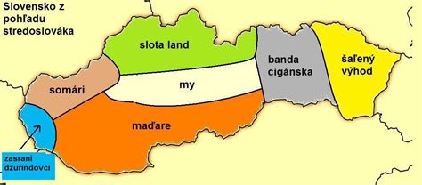 Mapa Slovenska s označenými miestami s Hniezdami záchrany