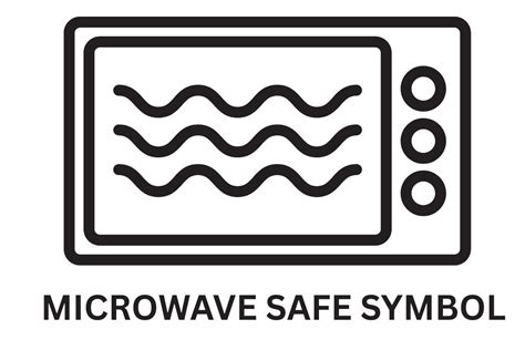 Warning symbol for microwave use on Avent bags