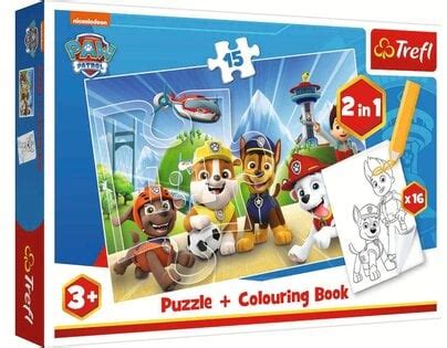 Detské puzzle z omaľovánky