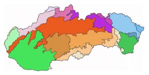Mapa príspevkov obcí a mestských častí na Slovensku