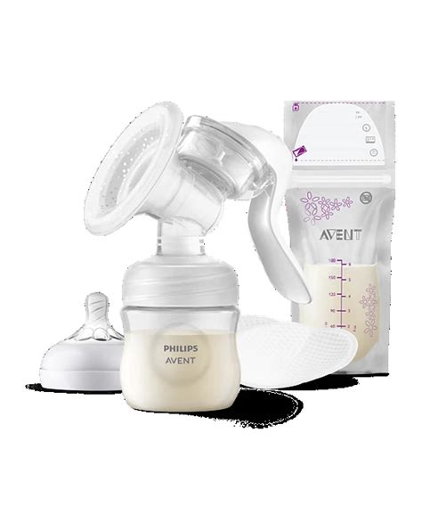 Avent manual breast pump components