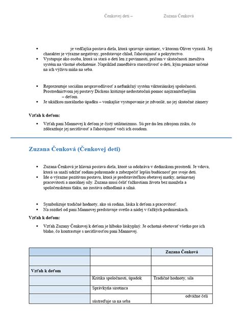 Porovnanie kresieb postáv v rôznych vekových štádiách