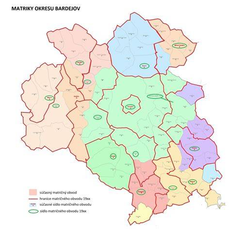 Mapa matričných úradov a ohlasovní pobytov