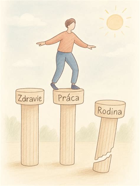 Rodina a práca balanc