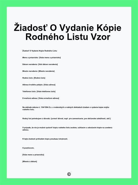 ilustrácia rodného listu a dokumentov