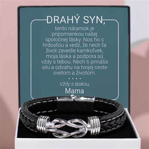 Náramok s personalizovaným nápisom pre mamu