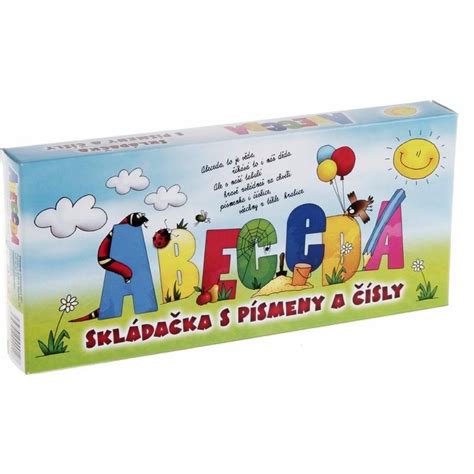 Edukačné puzzle s písmenami a číslami