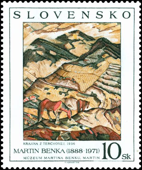 Martin Benka - Krajina z Terchovej