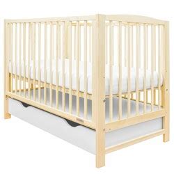 Detská postieľka New Baby varianty (so zásuvkou a so sťahovacou bočnicou)