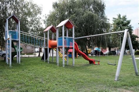 Detské ihrisko pri jasliach v Leviciach